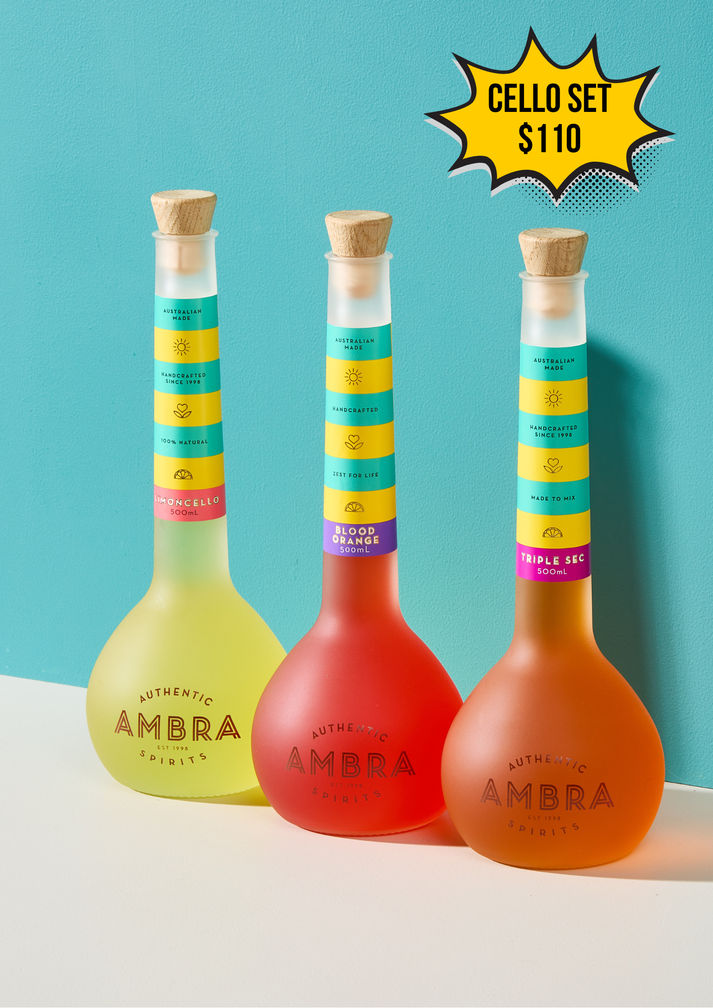 Ambra Liqueur Collectors Set